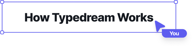 How Typedream Works